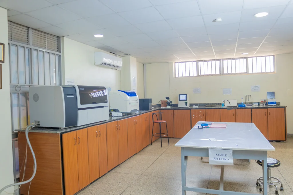 medical lab in medical clinic in kampala