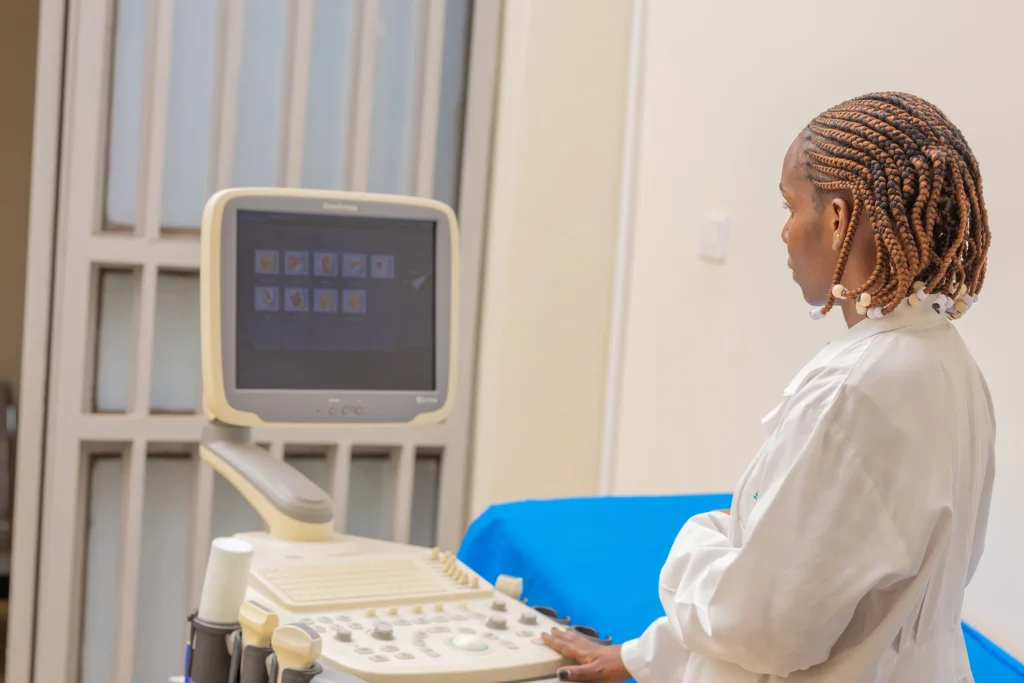 doctor in medical clinic in kampala